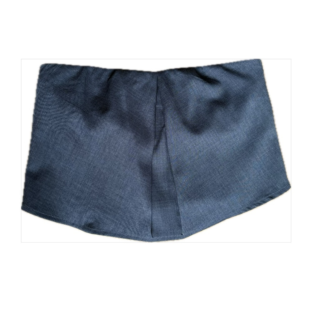 En Saison Pleated Cropped Tube Top Dark Grey XS - Picture 2 of 11